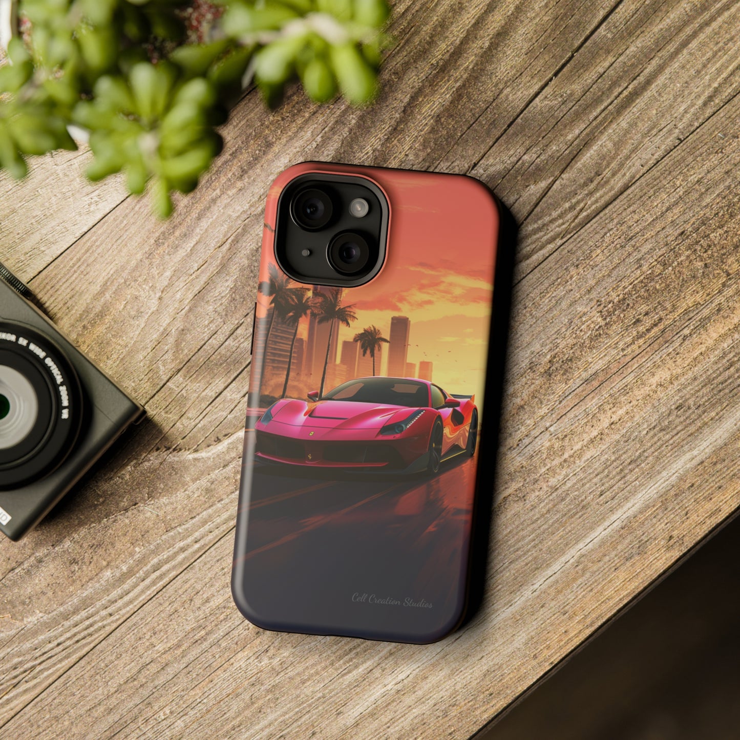 "Sunset Boulevard Ferrari Edition" -MagSafe Tough iPhone Cases