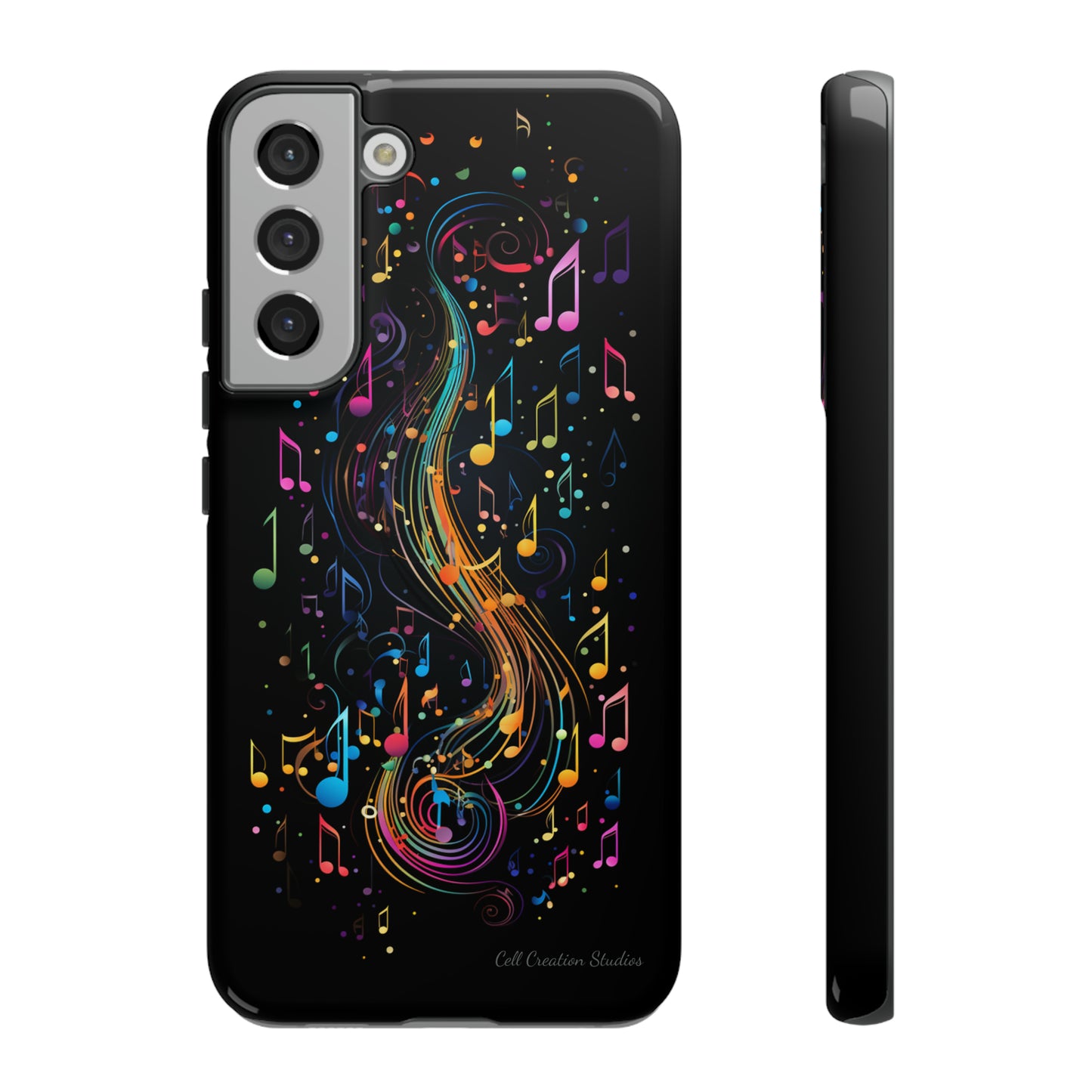 Elevate Your Style and Passion for Music with Our "Harmonious Notes" Cell Phone Case -Tough Cases