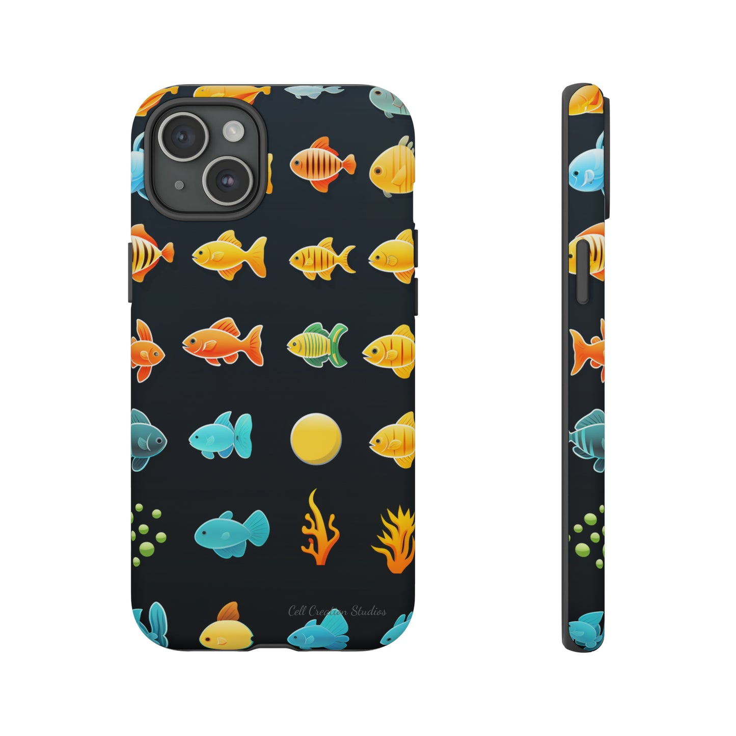 "AquaArt Fish" -Tough Phone Cases