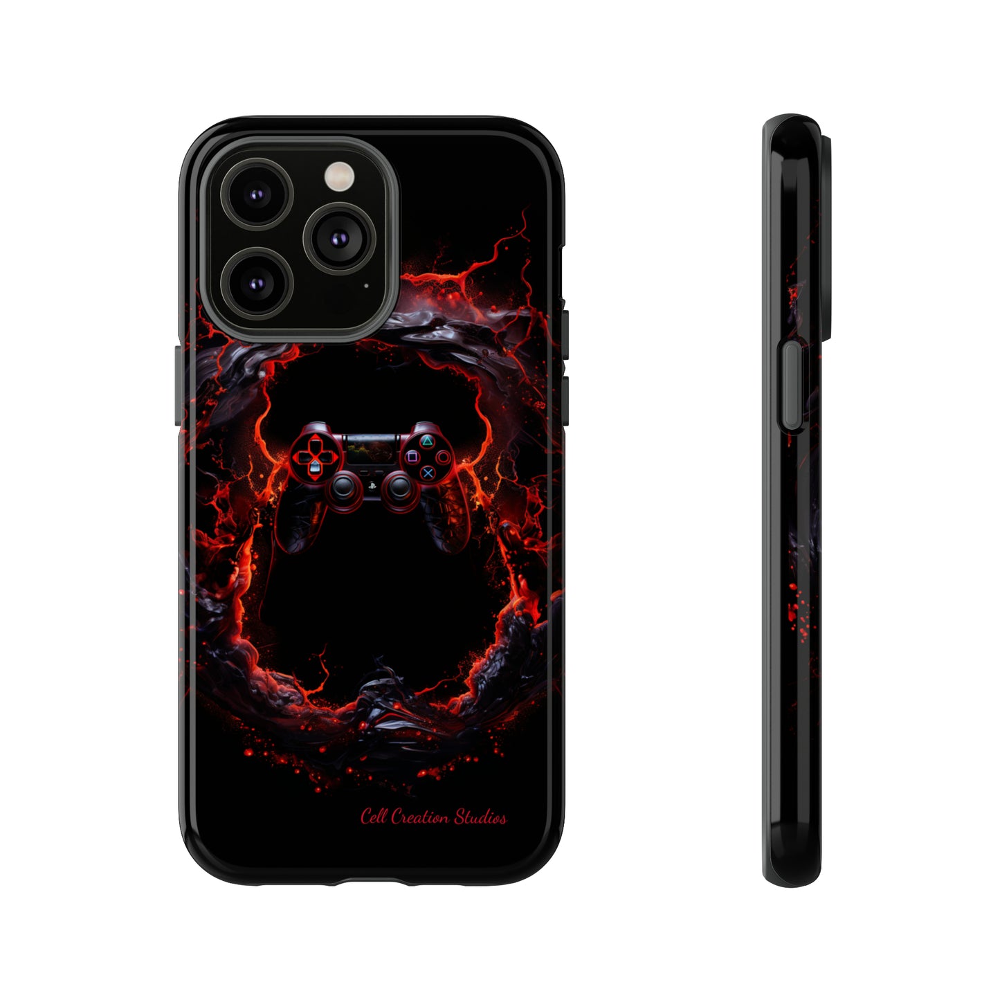 "InfernoGamer Plasma Burst" -Tough iPhone Cases