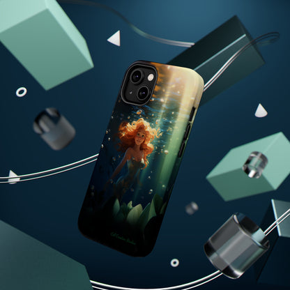 Dive into Enchantment with Our "Ariel Little Mermaid" Phone Case -MagSafe Tough Cases