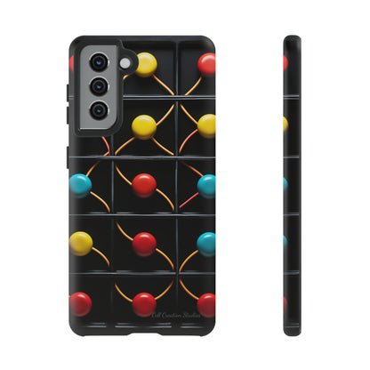 "Vibrant Spheres Fusion" -Tough Phone Cases