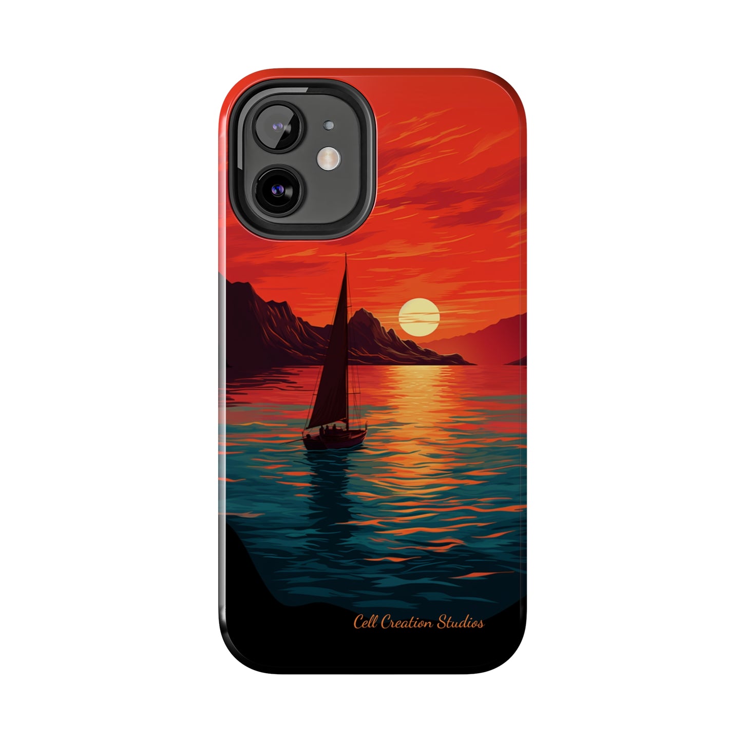 "Serenity at Sunset" -Tough iPhone Cases