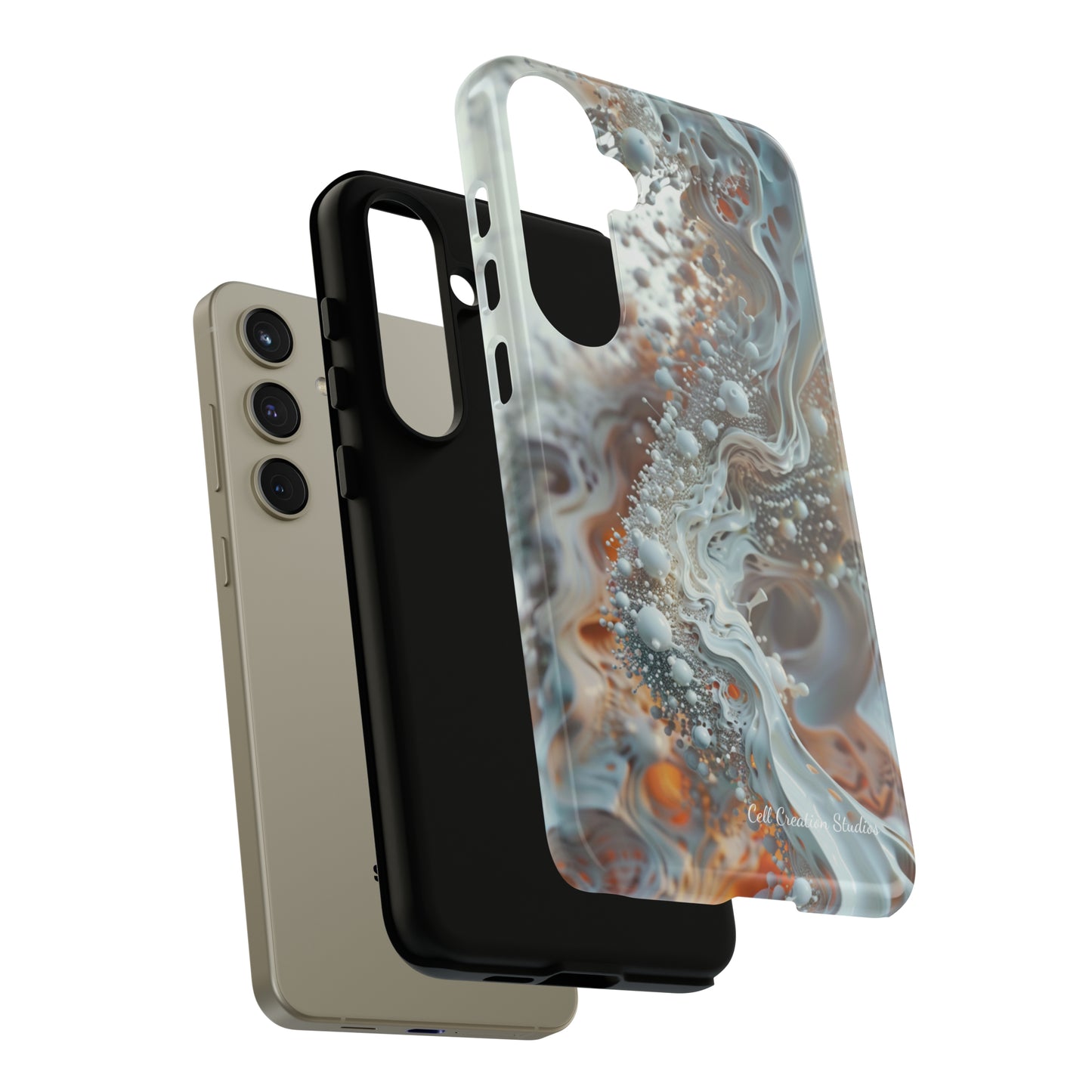 "3D Liquid Splash" -Tough Samsung Cases