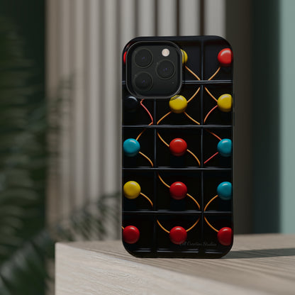 "Vibrant Spheres Fusion" -MagSafe Tough Phone Cases