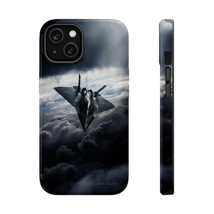 "Stealth Fighter Sky Guardian" Phone Case -MagSafe Tough Cases