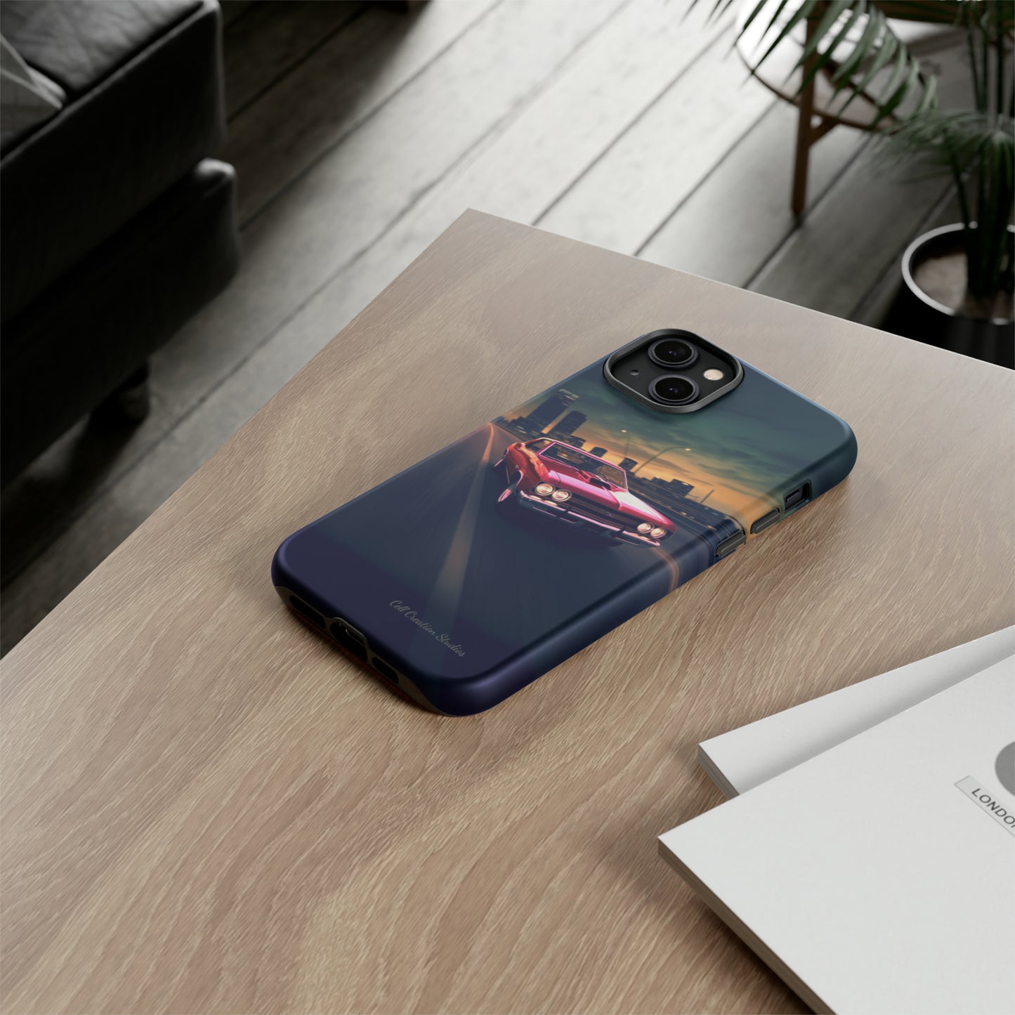 "Sunset City Cruise GTO Edition" -Tough iPhone Cases