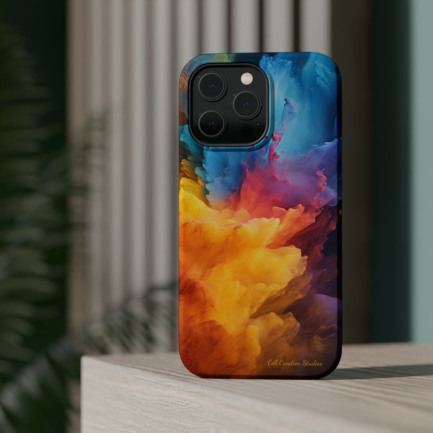 Introducing the "Colorful Spectrum" Cell Phone Case – Dive into a World of Vibrant Hues -MagSafe Tough Cases