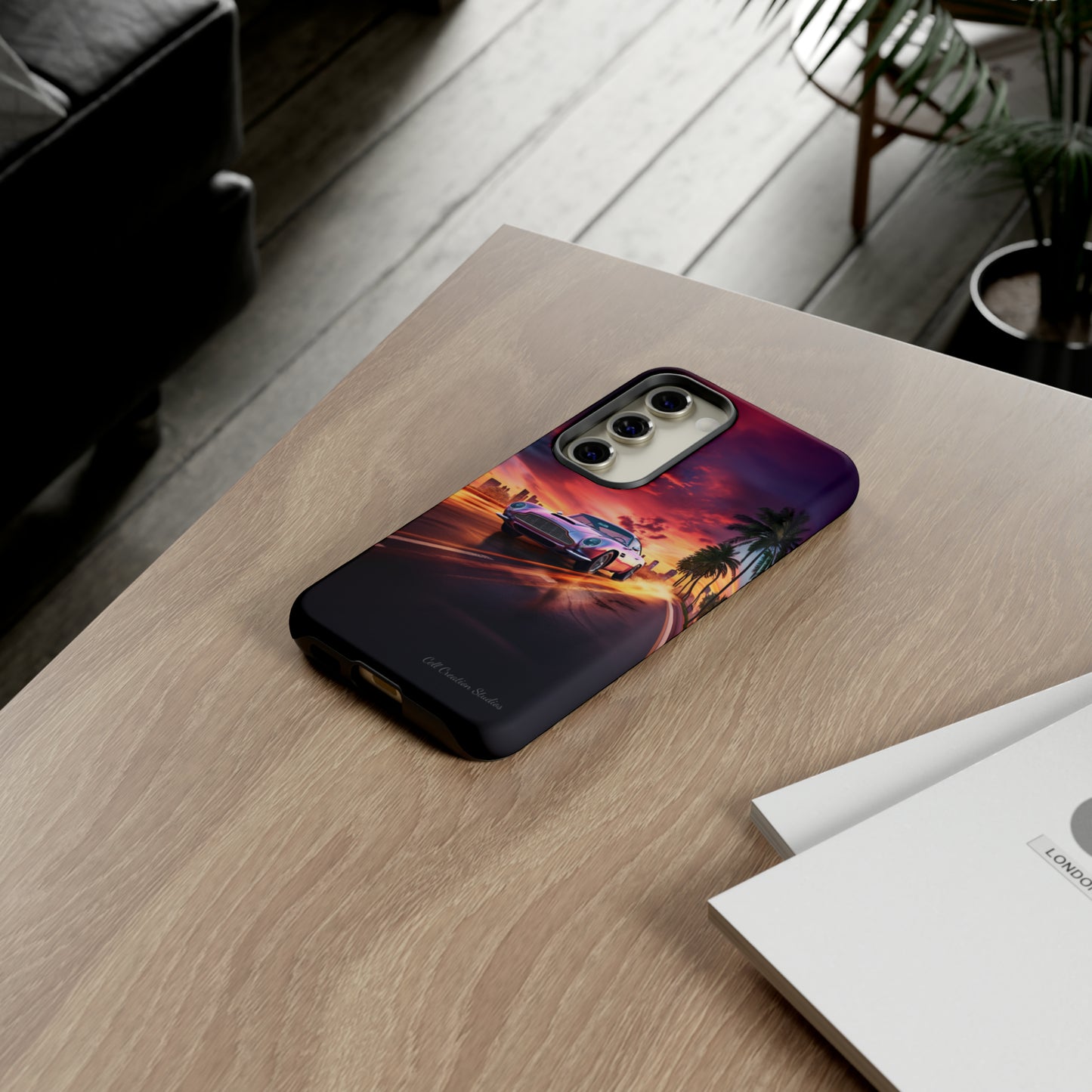 "Silver Aston Martin Racing" -Tough Samsung Phone Cases