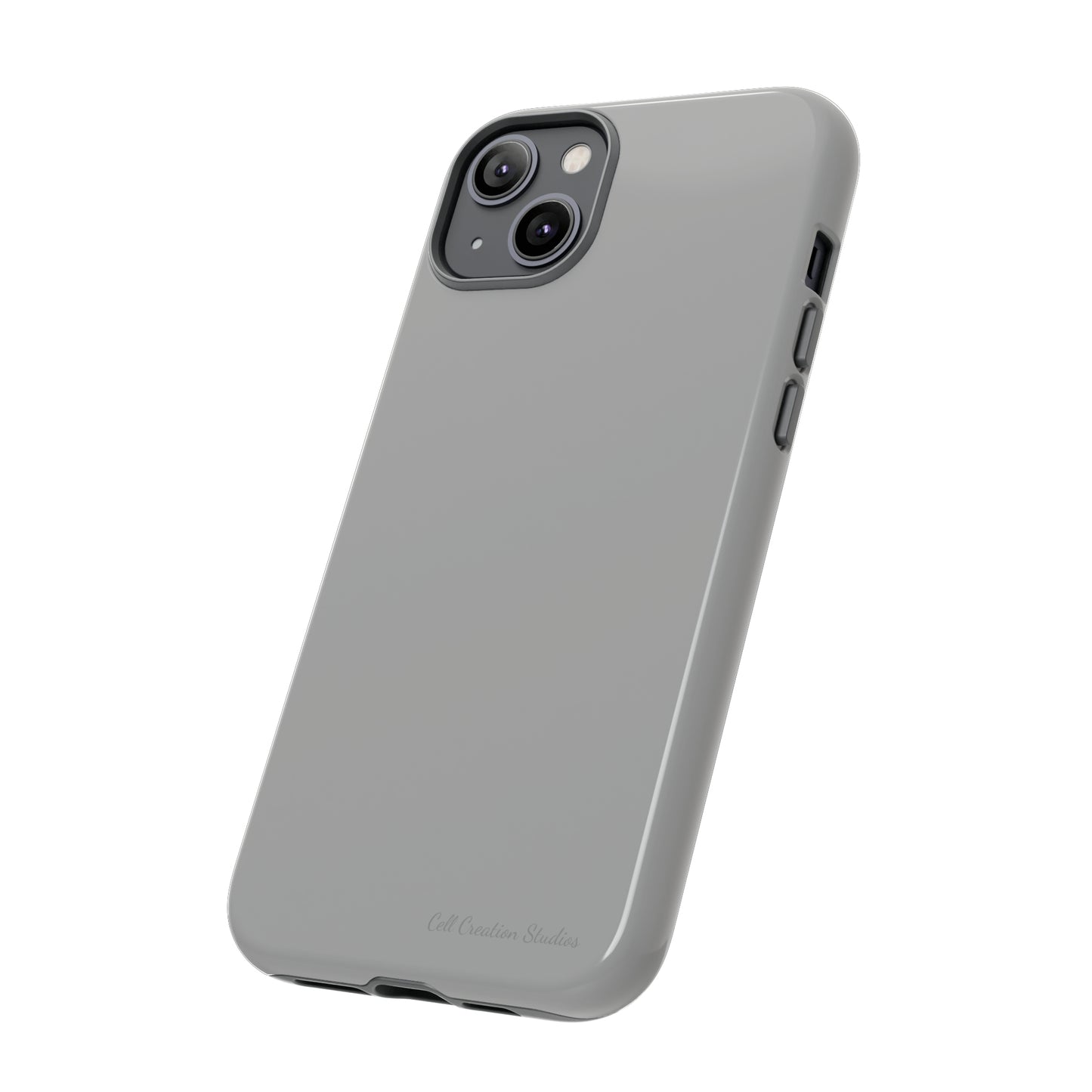 "Sleek Silver Essence" -Tough iPhone Cases