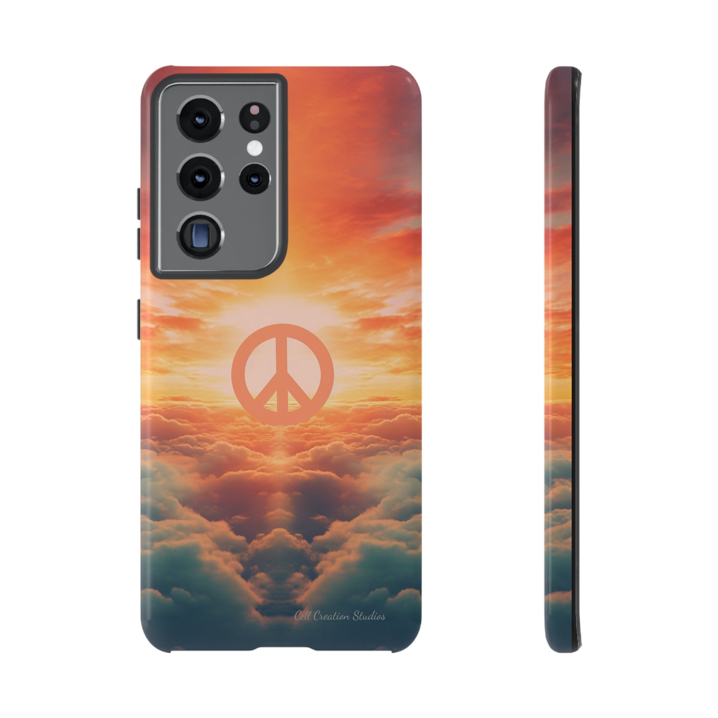 Introducing the "Sky Peace" Cell Phone Case – Carry Tranquility in Your Pocket -Tough Cases