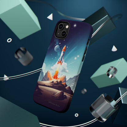 Introducing our "Galactic Odyssey" Cell Phone Case – Launch Your Device into Adventure -MagSafe Tough Cases