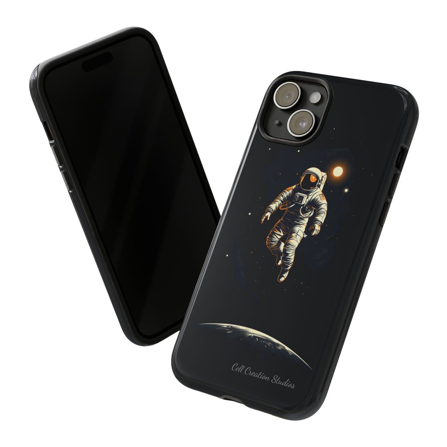 "Cosmic Explorer Astronaut" -Tough iPhone Cases