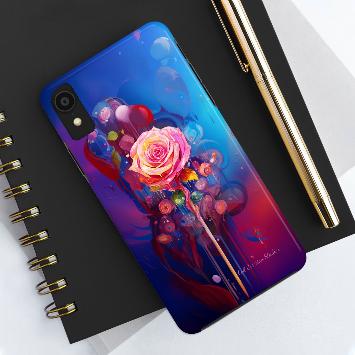 "Dreamy Rose Bloom Fantasy" -Tough iPhone Cases