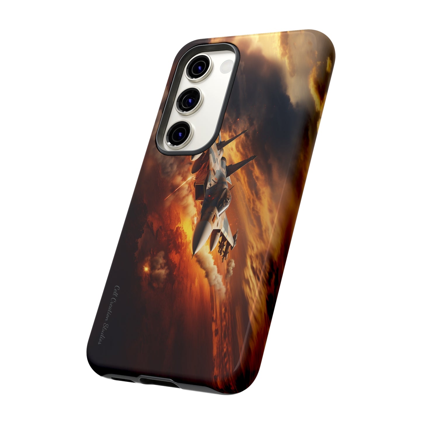 Introducing the "Sky Dominator" Fighter Jet Cell Phone Case – Unleash High-Flying Power! -Tough Cases