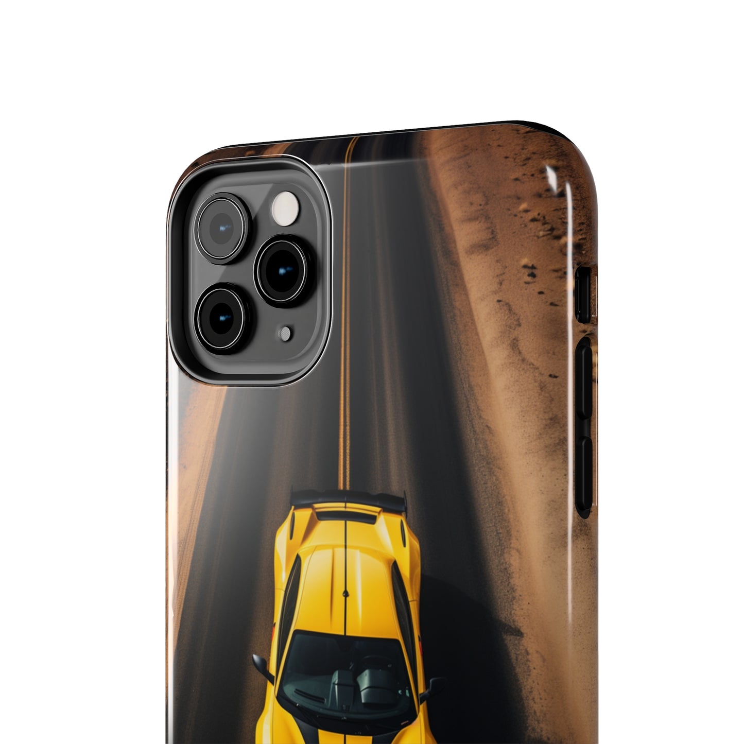 Introducing the "Desert Speedster" Cell Phone Case – Feel the Thrill of a Ferrari Racing through the Desert! -Tough Phone Cases