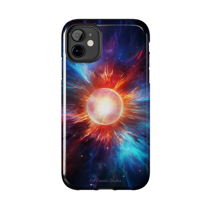 Introducing the "Stellar Cataclysm" Cell Phone Case – Capture the Cosmic Drama of a Neutron Star Explosion! -Tough Phone Cases