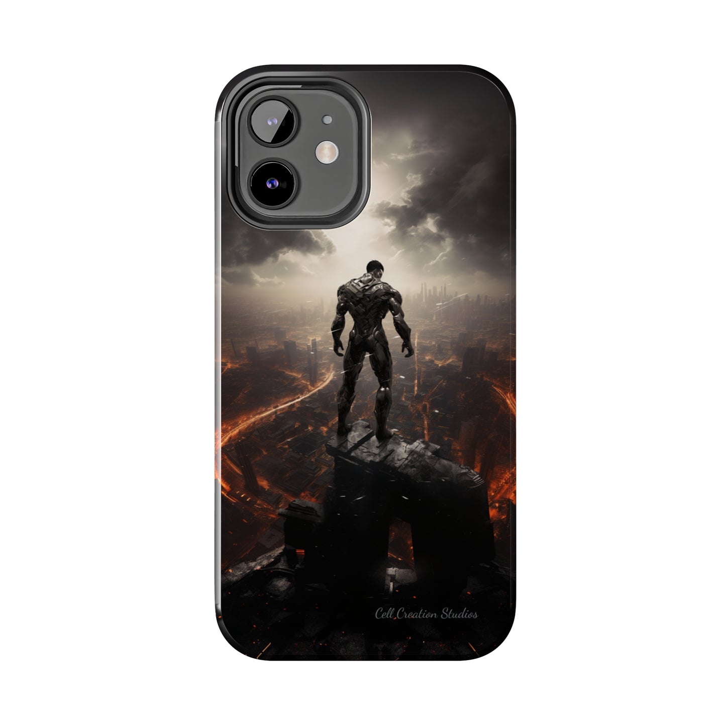 Introducing the "Cyber Guardian" Cell Phone Case – Embrace Futuristic Heroism -Tough Phone Cases