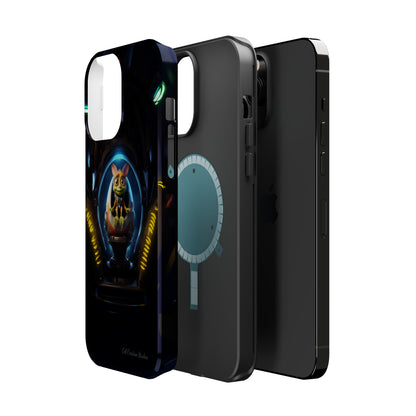 The "Galactic Explorer Alien Spaceship" Phone Case -MagSafe Tough Cases