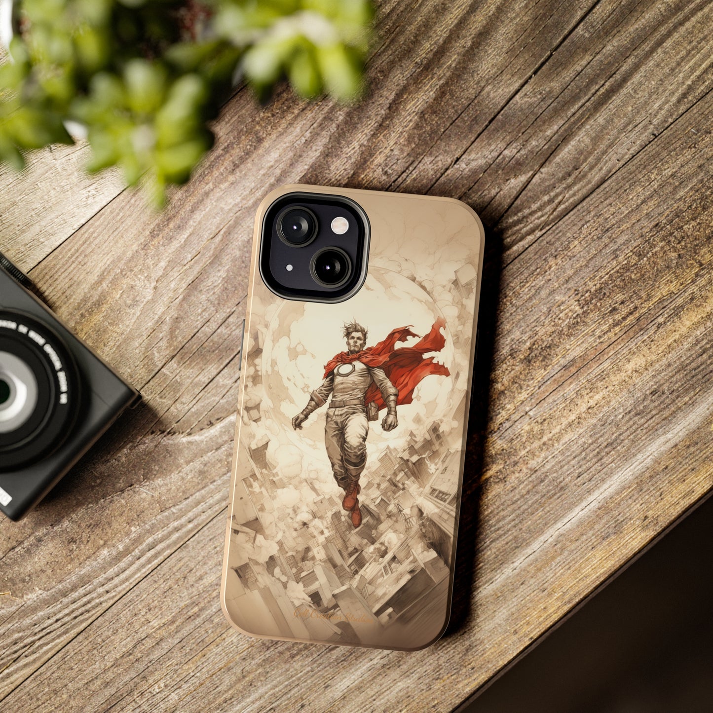 Introducing the "Heroic Guardian" Cell Phone Case – Unleash Your Inner Superhero with Captivating Design -Tough Phone Cases