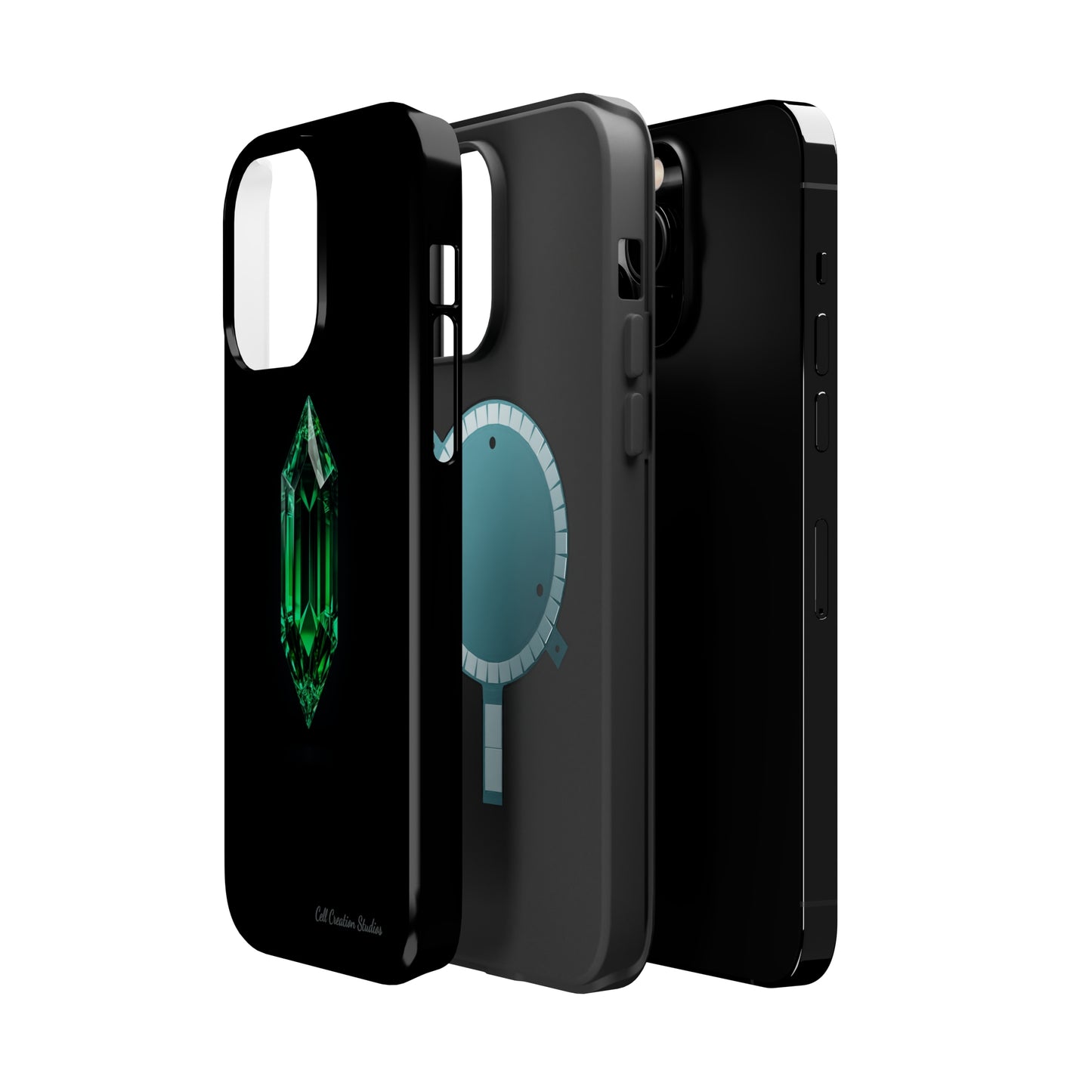 "Emerald Elegance" Phone Case -MagSafe Tough Cases