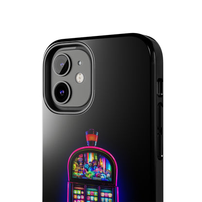 Introducing the "Vibrant Slot Frenzy" Cell Phone Case – Experience the Thrill of Colors and Luck -Tough Phone Cases