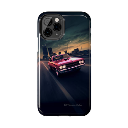 "Sunset City Cruise GTO Edition" -Tough iPhone Cases