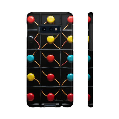 "Vibrant Spheres Fusion" -Tough Phone Cases