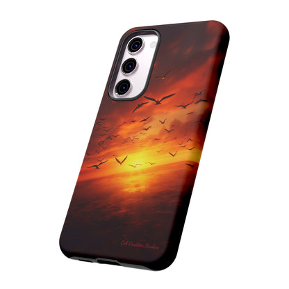 Introducing the "Sunset Soar" Cell Phone Case – Embrace Freedom and Beauty -Tough Cases