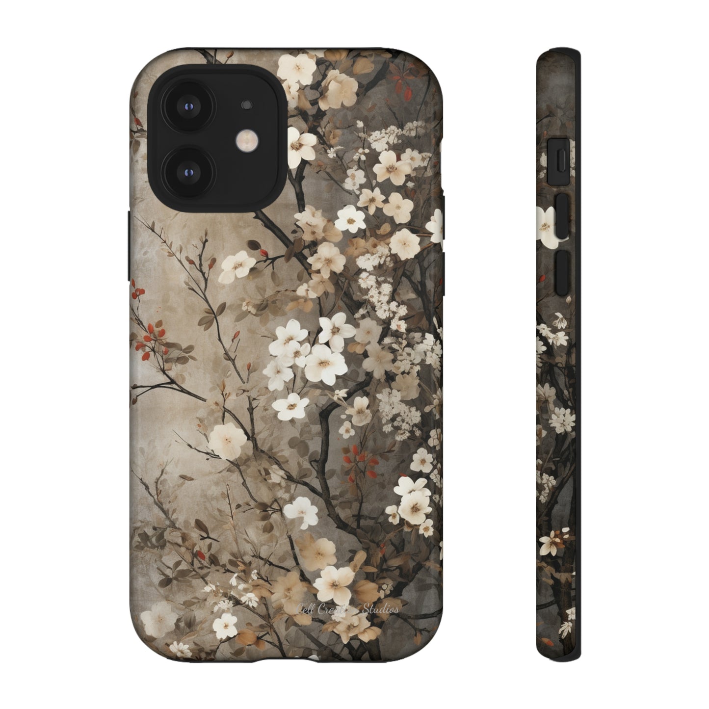 "Whimsical Blooms" -Tough iPhone Cases