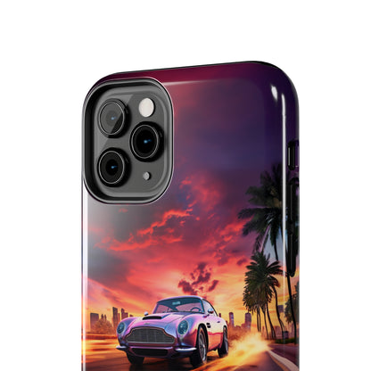 "Silver Aston Martin Racing" -Tough iPhone Cases