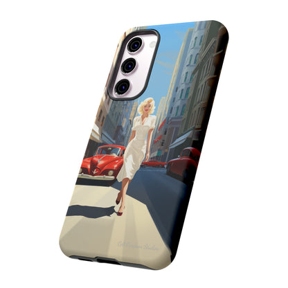 "City Stroll Glamour" Marilyn Monroe Phone Case -Tough Cases