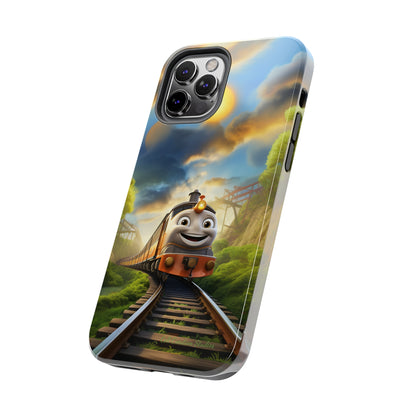 The "Smiling Express Train" Phone Case -Tough Phone Cases