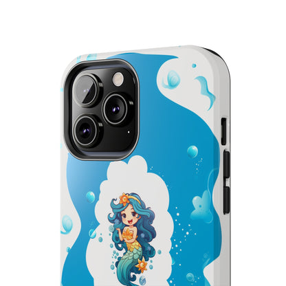 "Mermaid Elegance" -Tough iPhone Cases