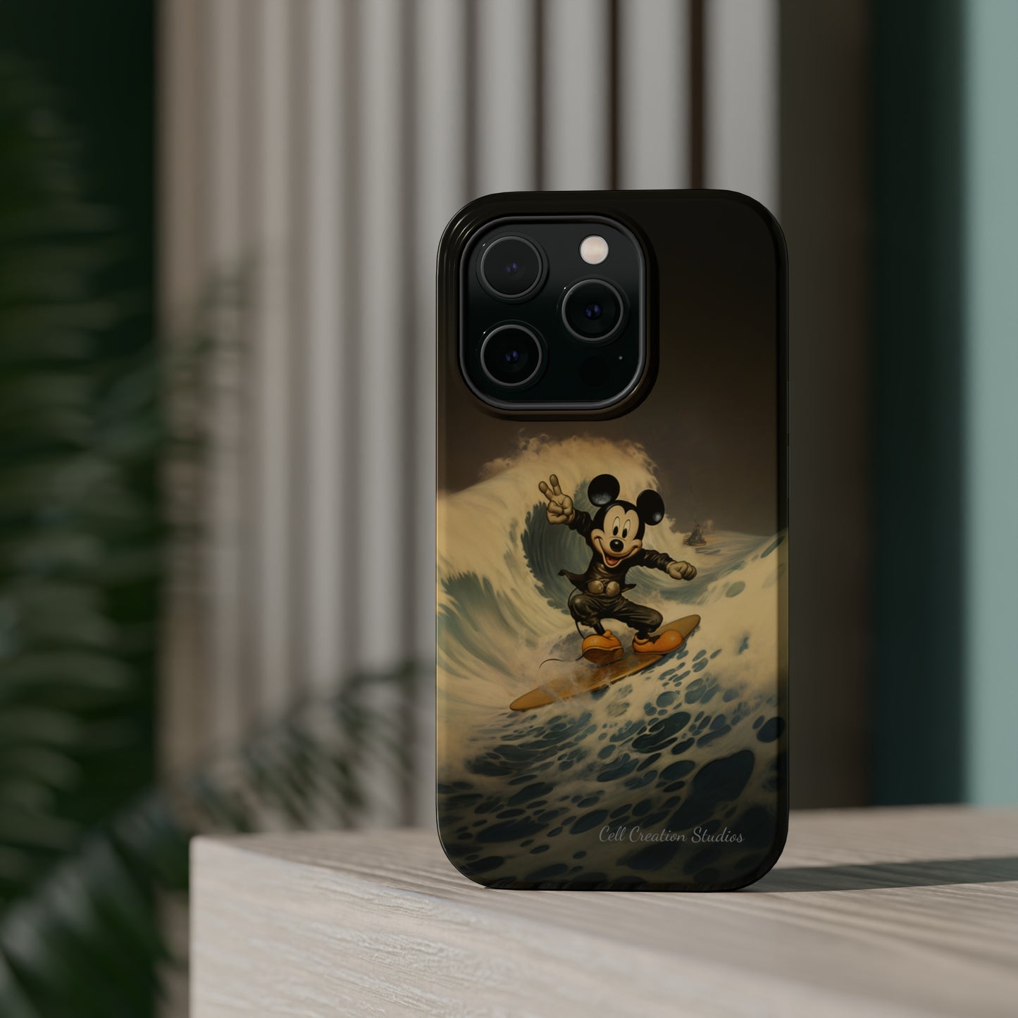 "Surf's Up Mickey" -MagSafe Tough iPhone Cases