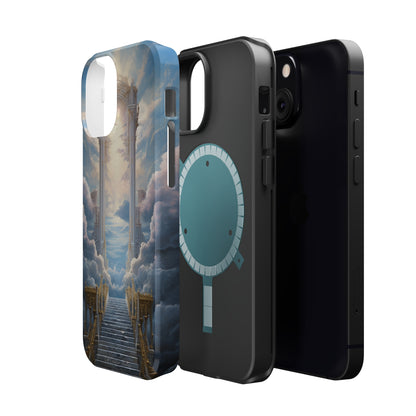 Introducing the "Celestial Gateway" Cell Phone Case – Elevate Your Device with Heavenly Splendor -MagSafe Tough Cases