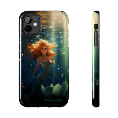 Dive into Enchantment with Our "Ariel Little Mermaid" Phone Case -Tough Phone Cases