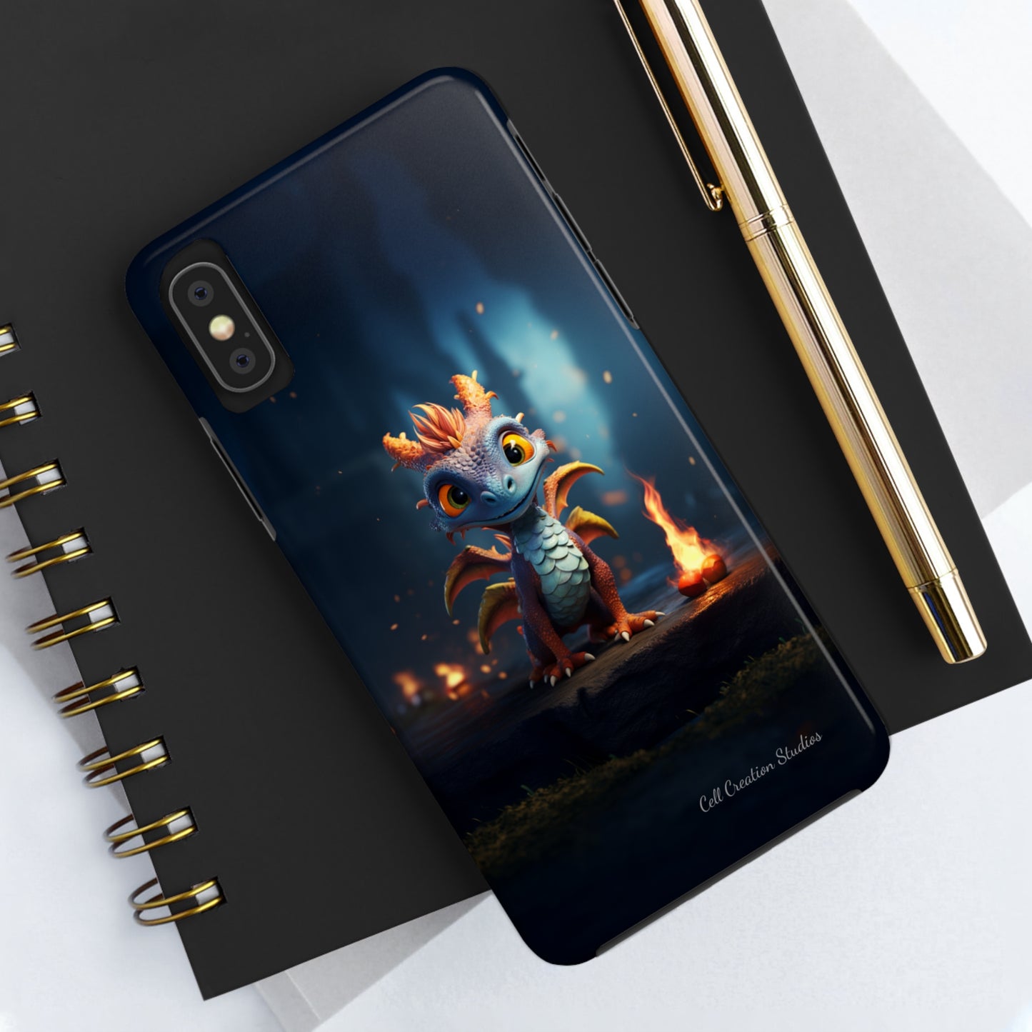 Introducing the "Azure Dragon" Cell Phone Case – Unleash Mythical Marvels -Tough Phone Cases