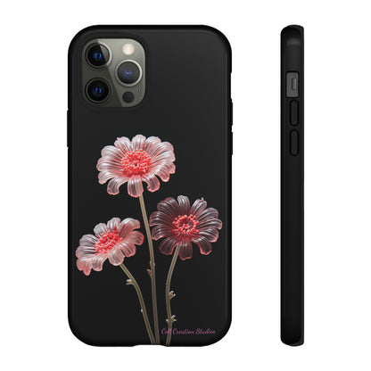 The "Desert Rose Glass Blossom" Phone Case -Tough Cases