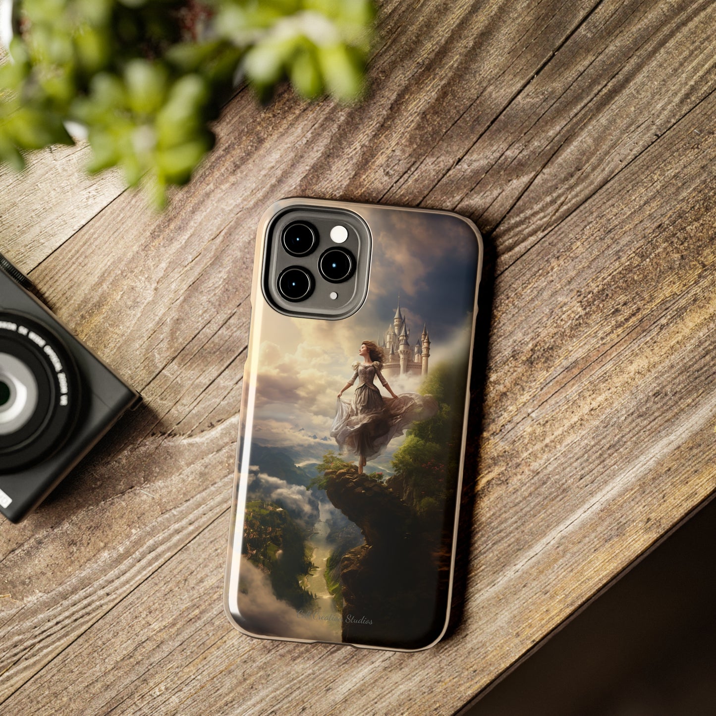 Introducing the "Enchanted Castle Discovery" Cell Phone Case – Uncover the Magic of The Castle On The Hilltop-Tough Phone Cases