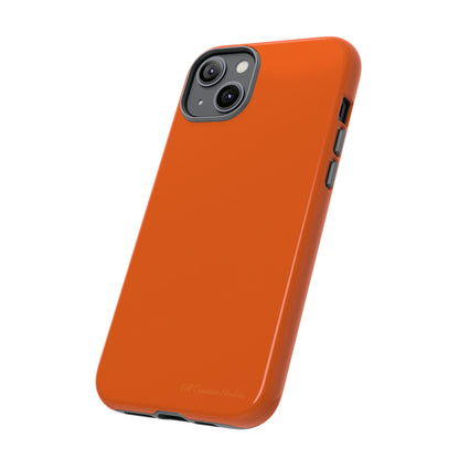 "Orange Burst" -Tough iPhone Cases