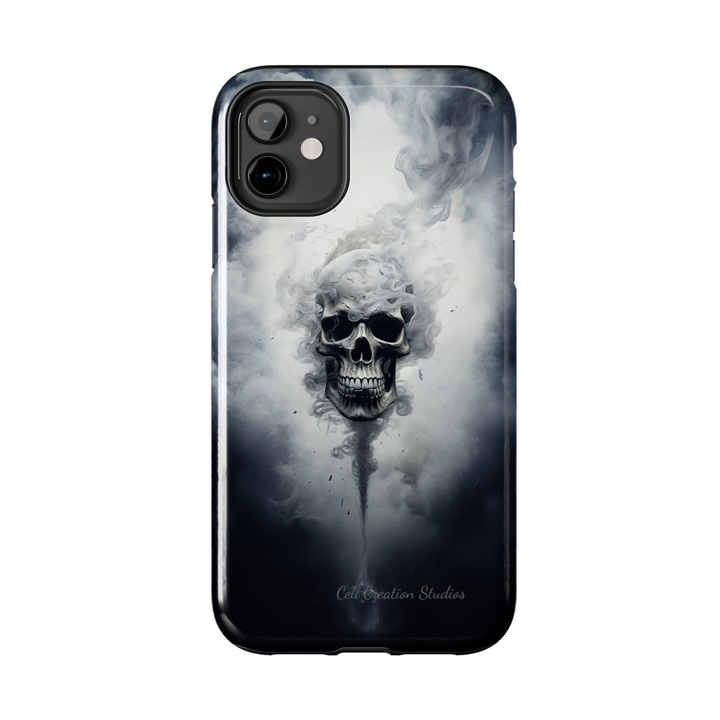 "Mystic Smoke Skull" -Tough iPhone Cases