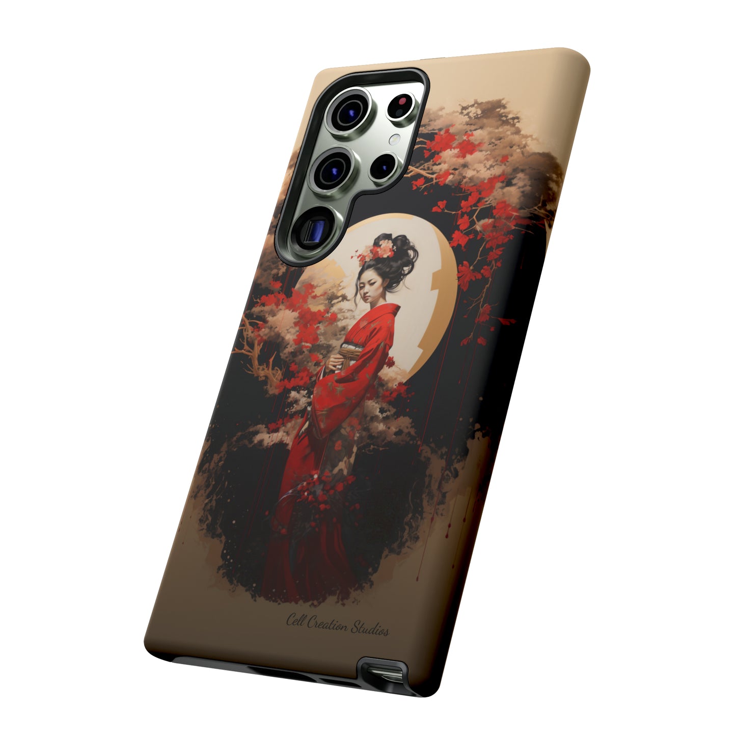 "Japanese Geisha Art" Phone Case -Tough Cases