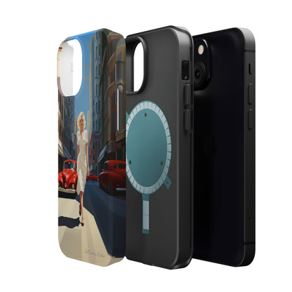 "City Stroll Glamour" Marilyn Monroe Phone Case -MagSafe Tough Cases