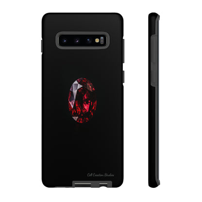 "Ruby Radiance" Phone Case -Tough Cases