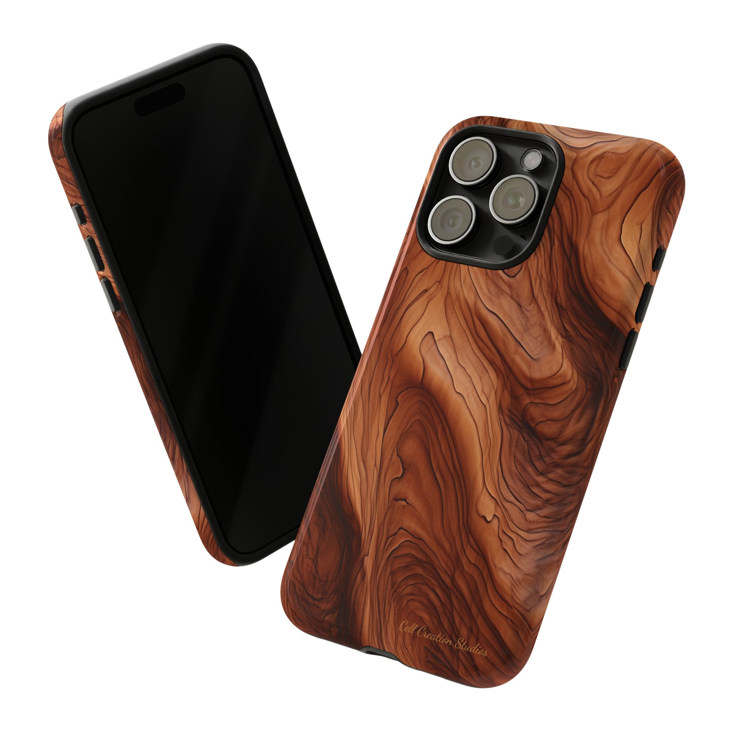 The "Eternal Woodgrain" Phone Case -Tough Cases