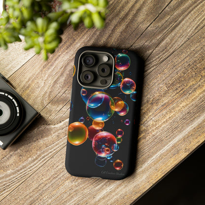 Elevate Your Phone's Aesthetic with our "BubbleBurst" Cell Phone Case -Tough Cases