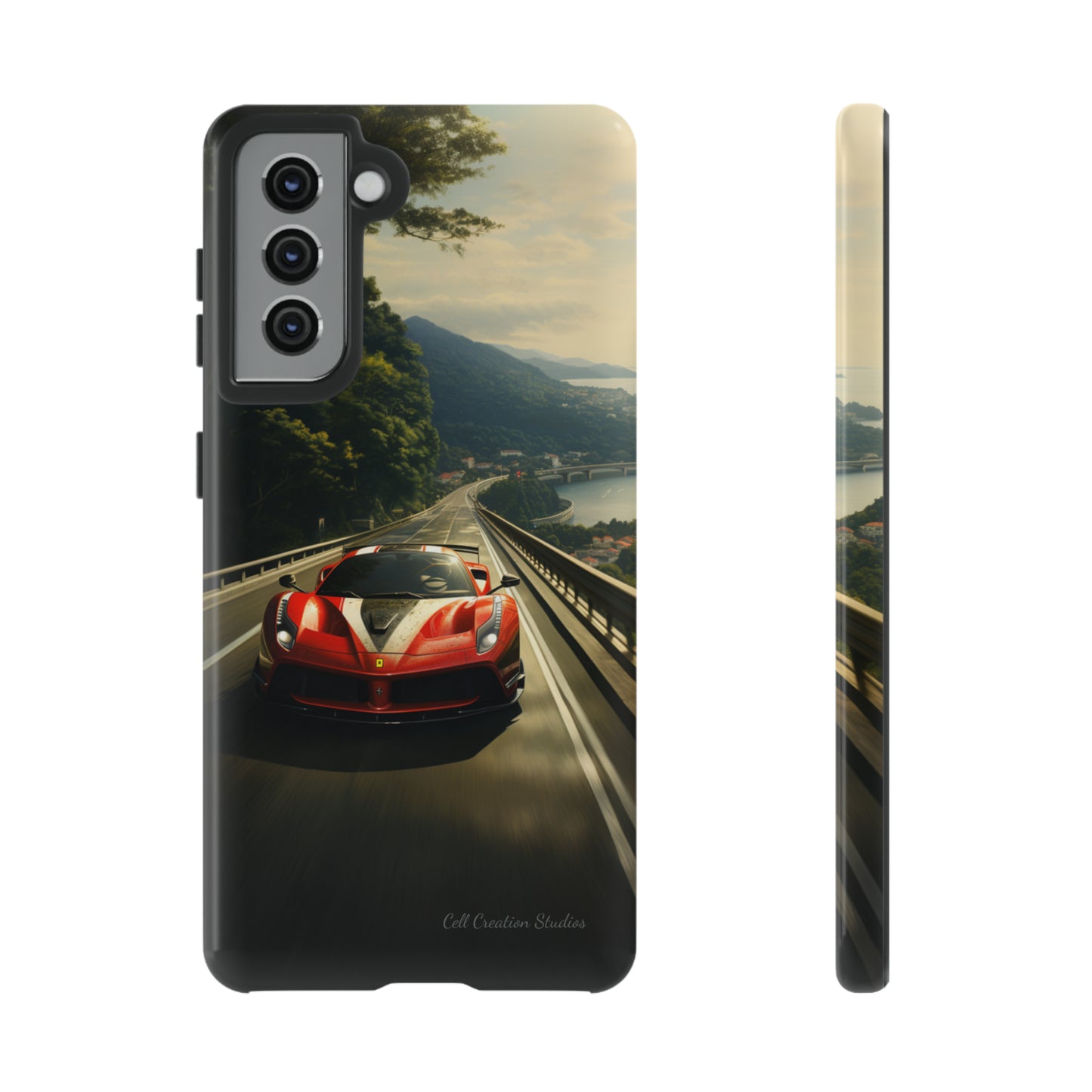 "Tropical Thrill Ferrari Edition" -Tough Samsung Phone Cases