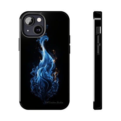 "Blue Flame" Phone Case: Ignite Your Style with Fiery Elegance -Tough Phone Cases