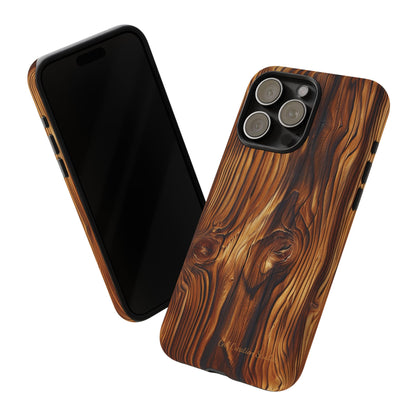 "Wood Grain Elegance"  -Tough iPhone Cases